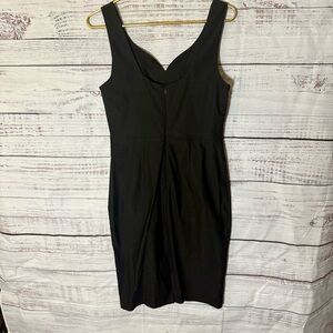 Grace Karin Classic Black Midi Dress